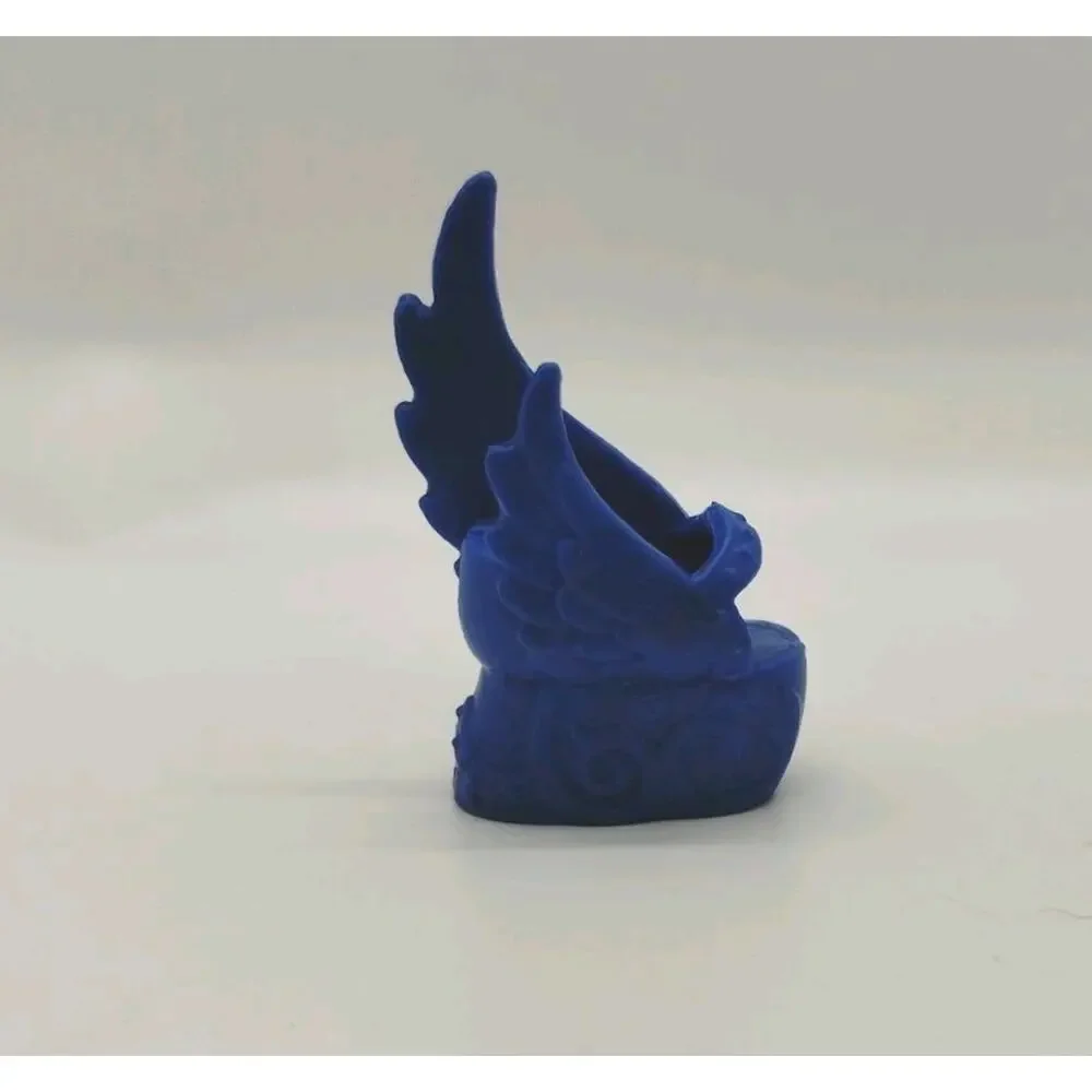 Monster High Inner Monster Blue Winged Shoe Wedge Heel (One Left Shoe)